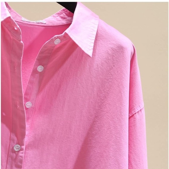 Amazon Pink Women's Blouse - Picture 3 of 4